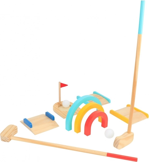 Obstáculos y túneles coloridos para recorridos variables