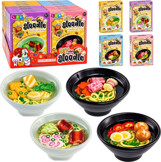 Set creativo DIY de ramen – llavero o colgante para bolso