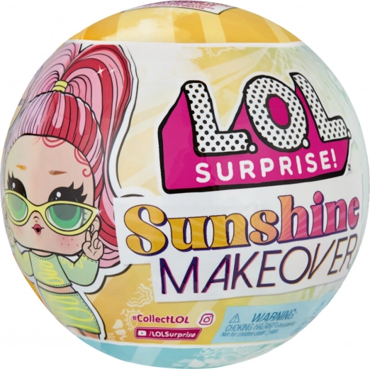 Muñeca L.O.L. Surprise Sunshine Makeover con cambio de color UV