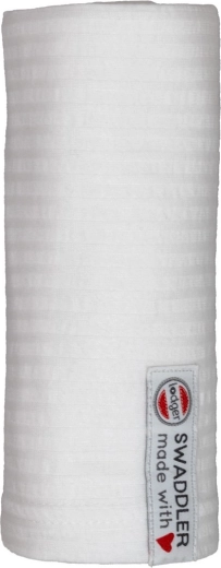 Pañal de tela Lodger swaddler seersucker 70 × 70 cm cloud dancer