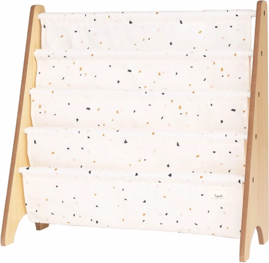 3 Sprouts soporte para libros recycled terrazzo/cream