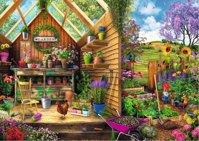 Puzzle Ravensburger Refugio del jardinero extra 300 piezas