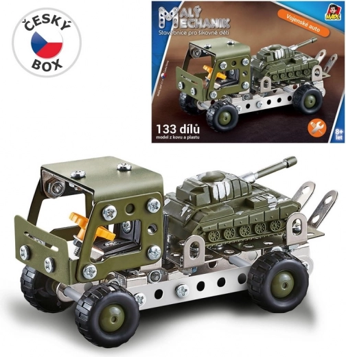 Mecánico coche militar - kit de construcción para niños