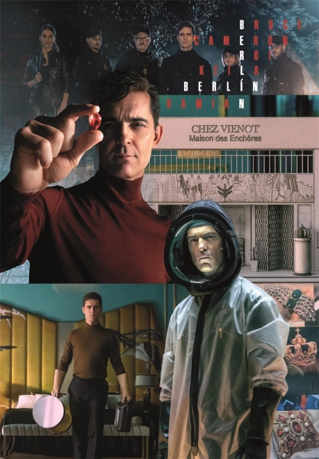 Puzzle de 1000 piezas LA CASA DE PAPEL Berlín – jefe