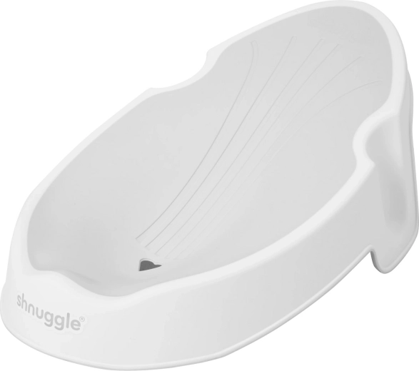Shnuggle hamaca para bañera white/grey