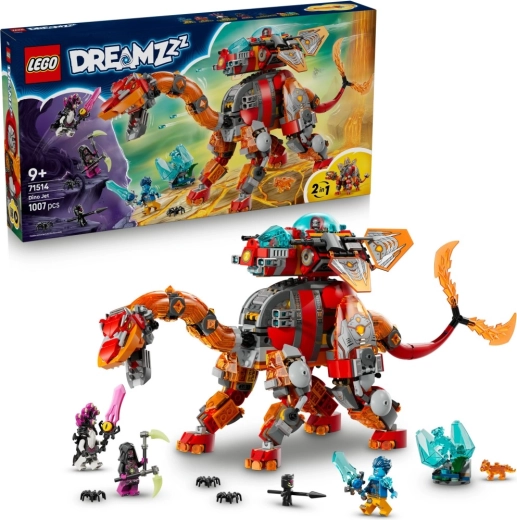 LEGO DREAMZzz caza de dinosaurios 71514 – dinosaurio robótico convertible 2 en 1