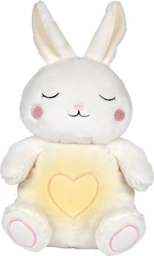 Juguete de peluche con respiración y música Chipolino, Conejo