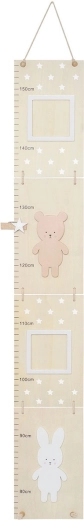 Jabadabado metro infantil de pared Teddy & Bunny