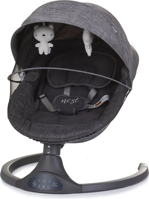 CHIPOLINO cuna eléctrica Nest Granite
