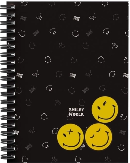 Bloc de anillas A4 con doble espiral SMILEY WORLD