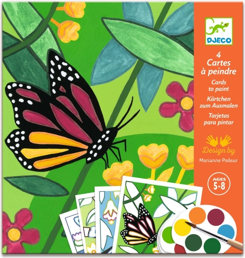 Djeco pintura con paleta Indonesia