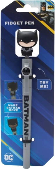 Bolígrafo en movimiento con figura de Batman