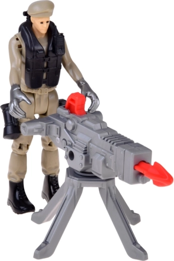 Base, figura y accesorios de acción