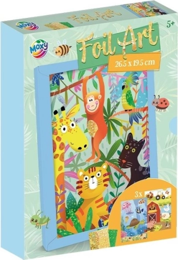 MOXY set creativo Foil Art – animales