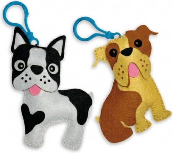 Perrito adorable como llavero DIY