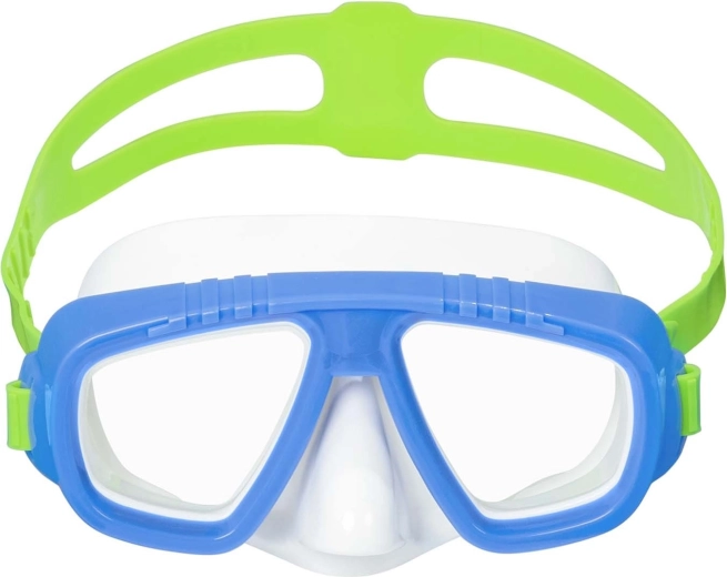 Máscara de buceo azul BESTWAY para niños y adultos