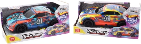 Coche deportivo a pilas con luces y sonidos, 2 colores
