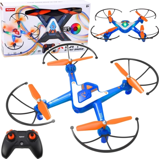 Dron acrobático X15 Pro con posicionamiento óptico e iluminación LED
