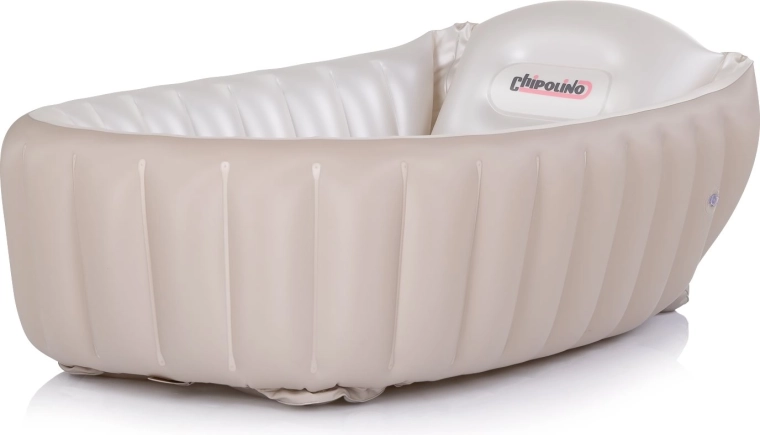 Bañera infantil hinchable Chipolino Baby Cloud latte