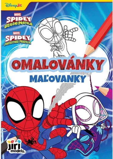 Cuaderno para colorear A5 Spidey