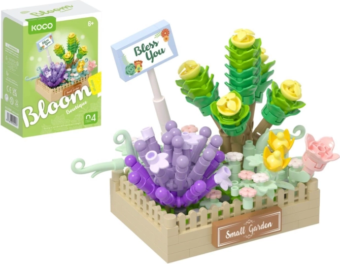 Mini set de construcción KOCO de suculentas n.º 4, 232 piezas