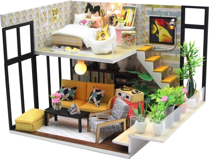 Miniatura de casita: Habitación de vacaciones de Cynthia de 2Kids Toys