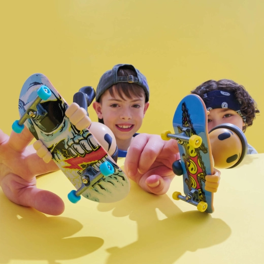 Figuras como soportes para un mejor control de los trucos