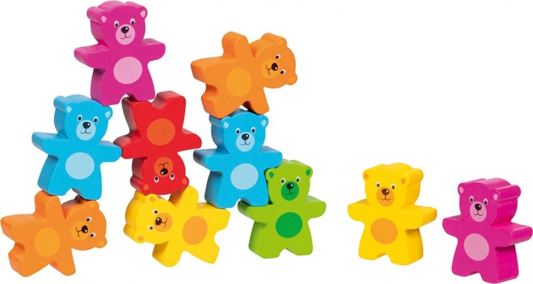 Juego de equilibrio de ositos goki