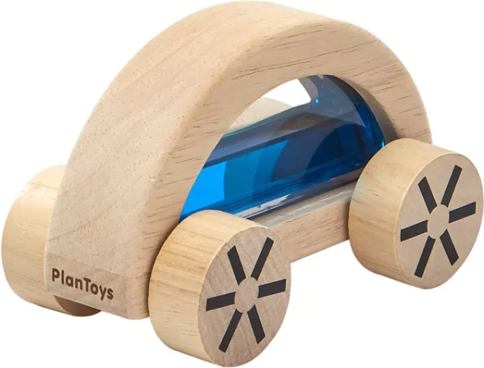 PlanToys cochecito de madera con agua azul - 1 pieza