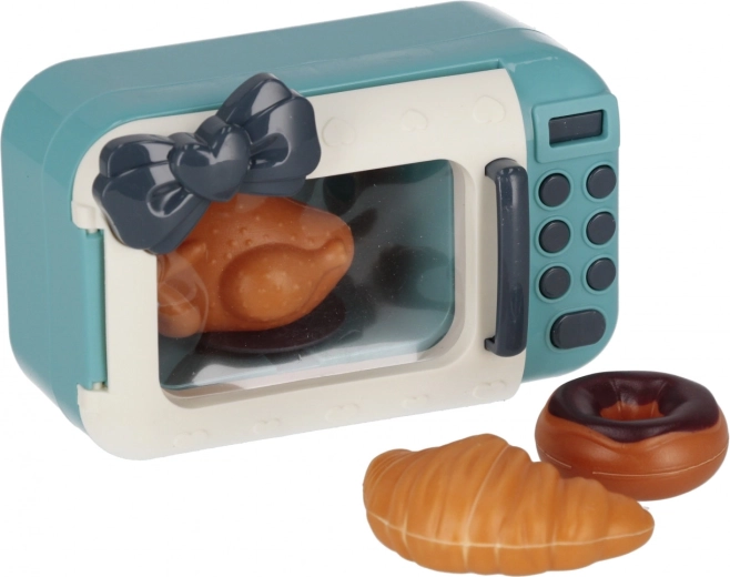 Microondas con delicias para la cocinita infantil