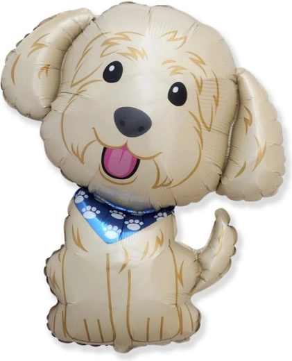 Globo de aluminio Perro Cobberdog 72 × 63 cm