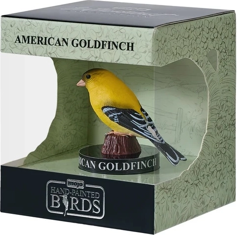 Mojo jilguero americano en caja de regalo