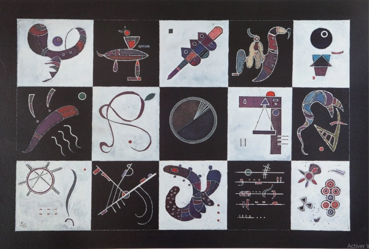 Puzzle Bluebird Quinze – Patnáct (1959), 1000 piezas