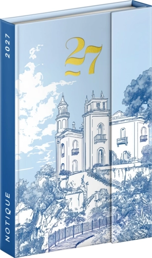 Agenda semanal magnética Notique Vila 2027 (11 × 16 cm)