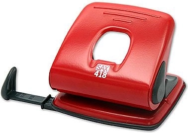 Perforadora SAX 418 roja