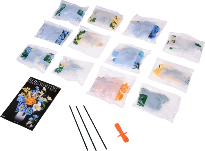 986 piezas e instrucciones ilustradas