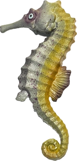 Caballito de mar de goma 12 cm
