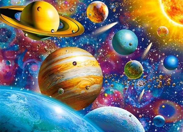 Puzle de 100 piezas Solar System Odyssey