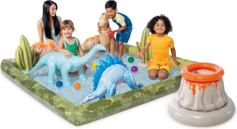 Gran piscina para chapotear con seguridad