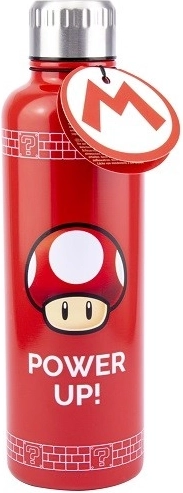 Botella de acero inoxidable Super Mario 515 ml