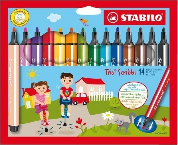 STABILO Trio Scribbi set de rotuladores para niños