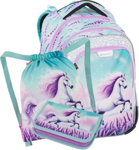 Bagmaster pequeño set escolar LUMI 26 B Caballo