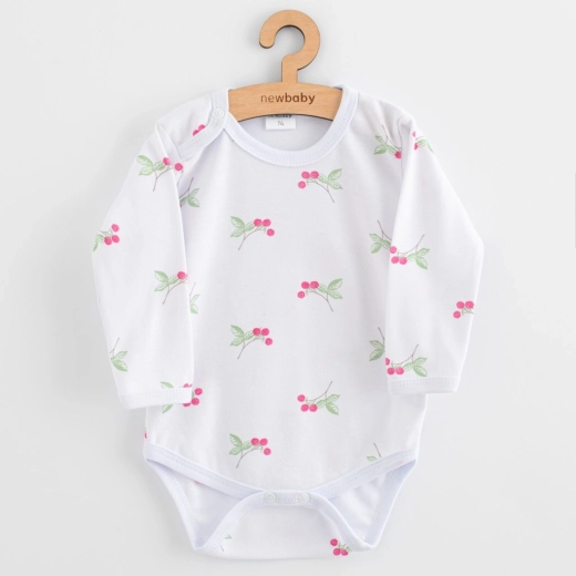 Body para bebé New Baby Classic II color frambuesa