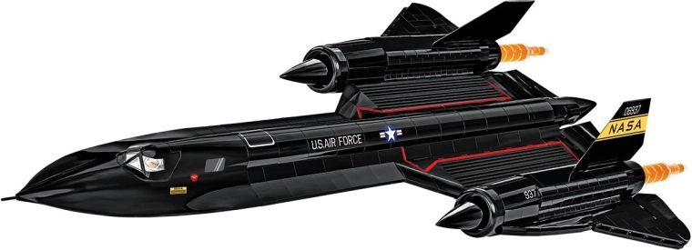 Icónico SR-71 a escala 1:48 y con impresos llamativos