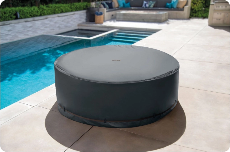 Protección del jacuzzi frente a la suciedad