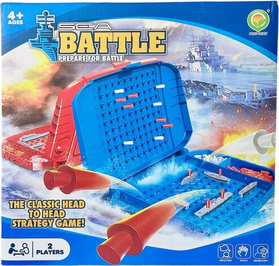 Batalla naval – juego clásico para dos jugadores