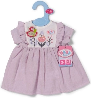 Vestiditos BABY born con flores de pradera para muñeca de 43 cm