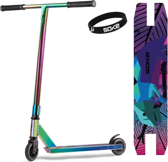 Patinete freestyle SOKE EVO street neochrome