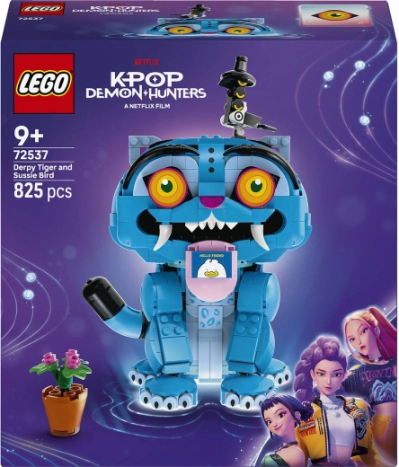 LEGO KPop Demon Hunters: tigre Derpy y urraca Sussie