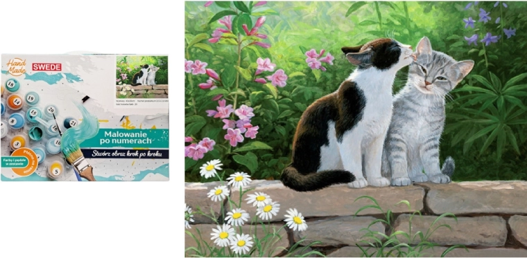 Pintar por números – Gatitos